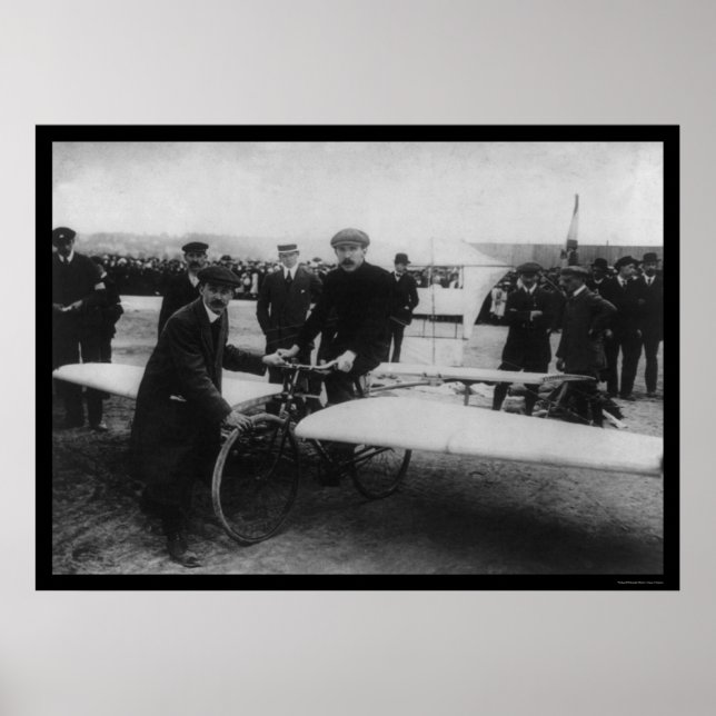 Poster Concours Aviette à Moulineaux, France 1912 (Devant)