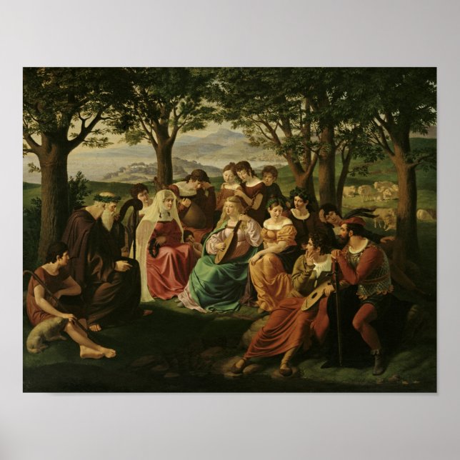 Poster Concours de chant (Devant)