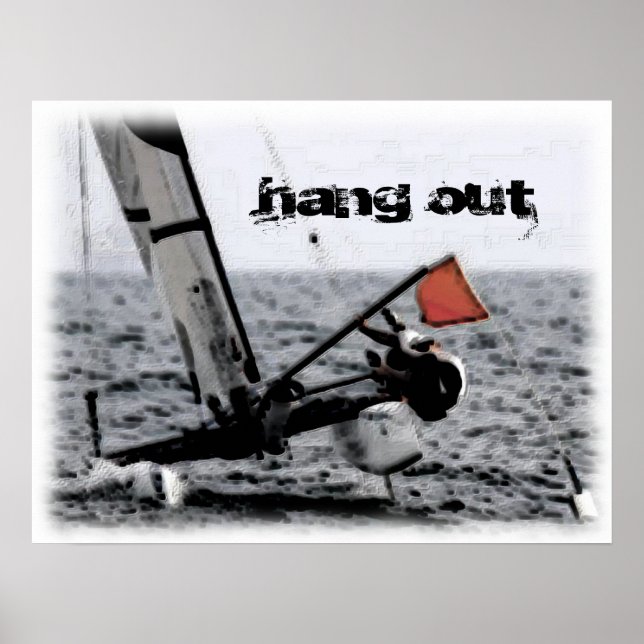 Poster Concours voile Catamaran photo (Devant)