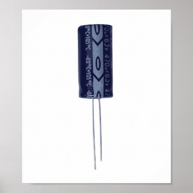 Poster Condensateur électrolytique (Devant)