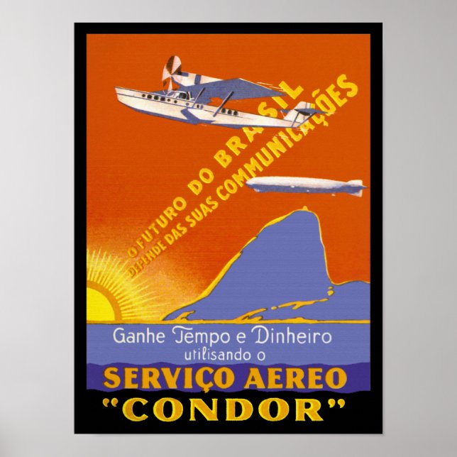 Poster Condor ~ Service aérien brésilien (Devant)
