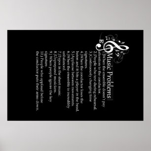 Poster Conductor Problems List