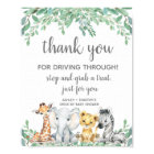 Conduite Par Signe Baby shower, Neutre Sur Le Sexe