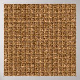 Poster Cône de gaufre