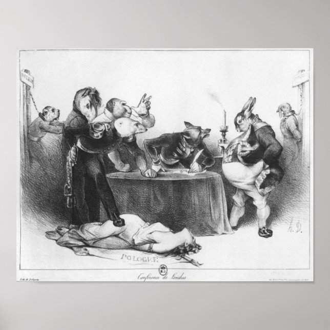 Poster Conférence de Londres, 1832 (Devant)