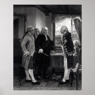 Poster Conférence de paix sur Staten Island