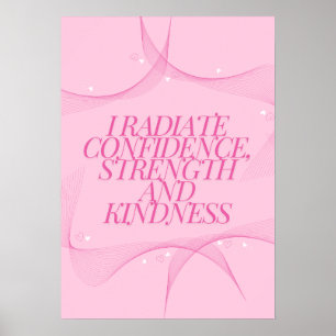 Poster Confiance, Gentillesse, Spirituel, Inspirant