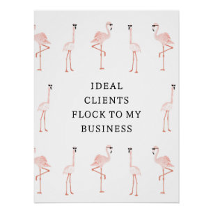 Poster Confirmation du Flamant rose manifeste