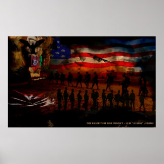 Poster Conflict Art - Conçu par Luis Jurado, Jr