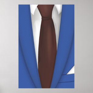 Poster Confort et Cravate