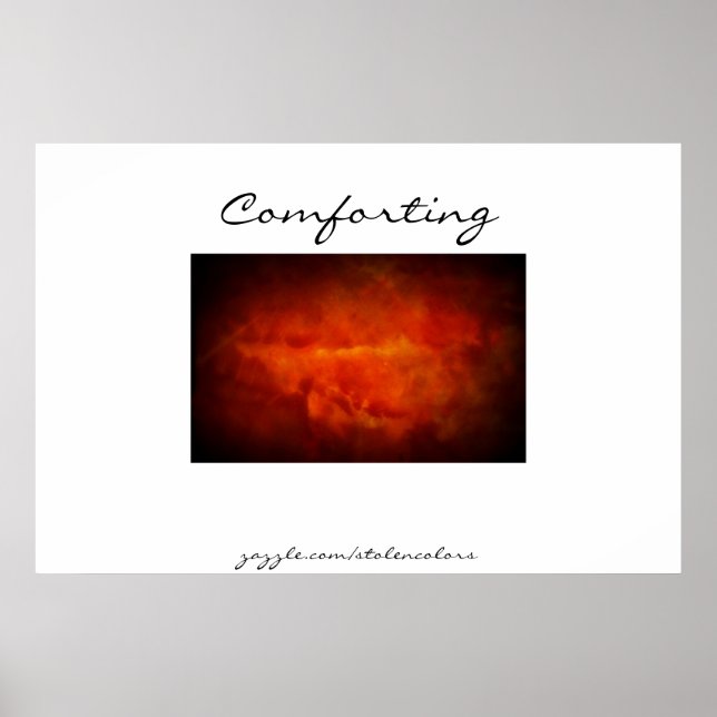 Poster Confortable (Devant)