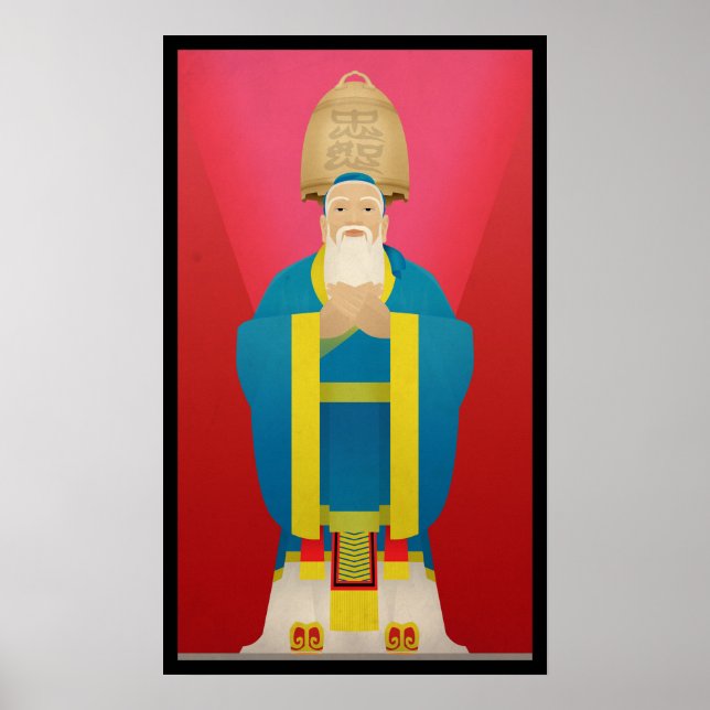 Poster confucius (Devant)