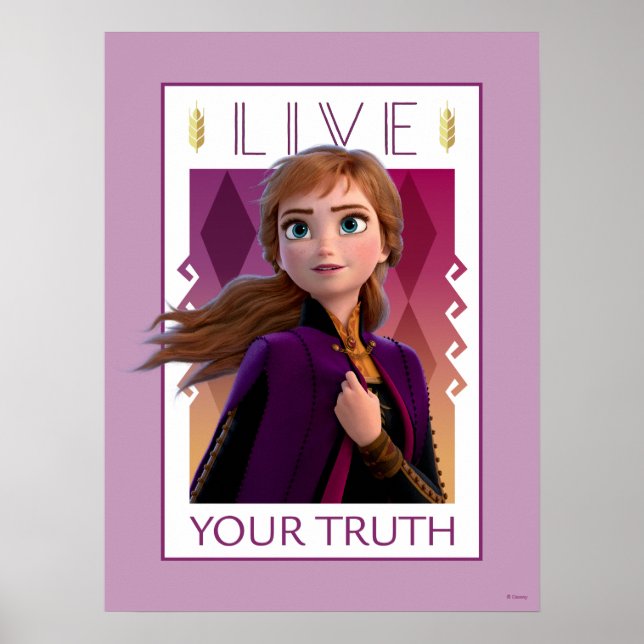 Poster Congelé 2 | Anna - Vivez Votre Vérité (Devant)