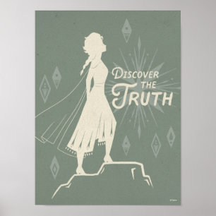 Poster Congelé 2 : Elsa   Découvrez La Vérité