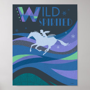 Poster Congelé 2   Elsa Wild Spirited