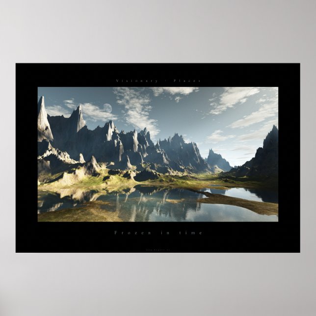 Poster Congelé dans le temps (Devant)