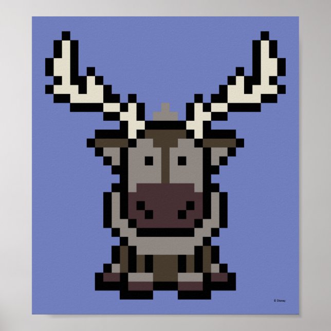 Poster Congelé | Sven 8 Bits (Devant)