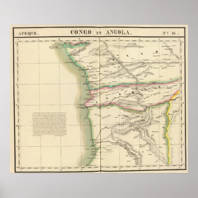 Poster Congo, Afrique 41 (Devant)