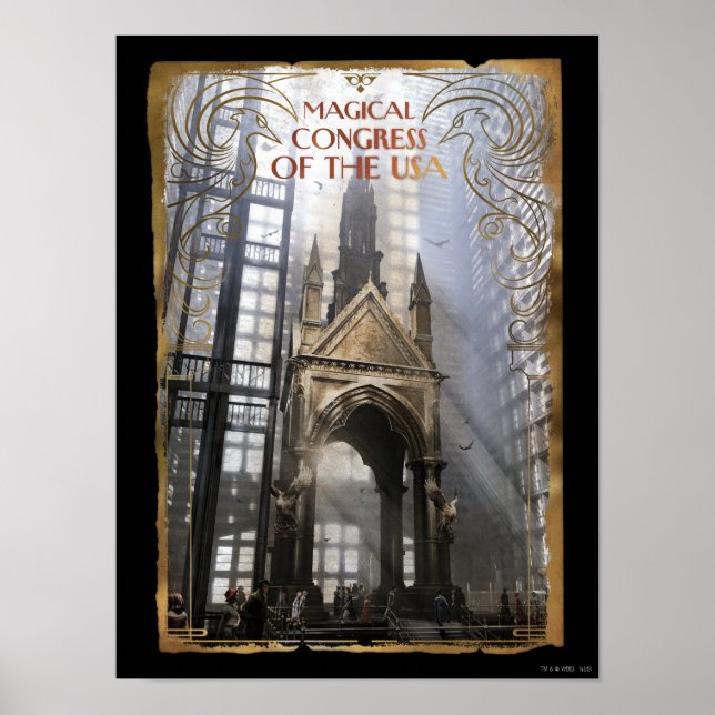 Poster Congrès magique des États-Unis (Devant)