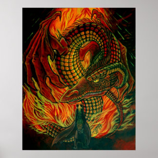Poster Conjurer le dragon