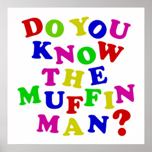 Poster Connais-tu le Muffin Man ?
