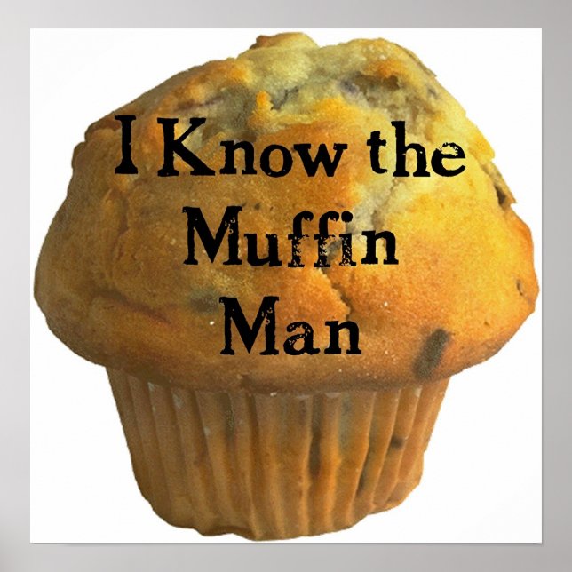 Poster Connais-tu le Muffin Man ? (Devant)