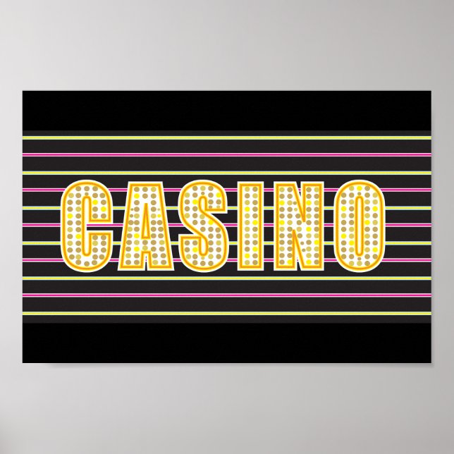 Poster Connexion casino (Devant)