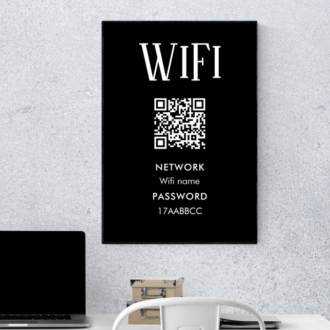 Poster Connexion Wifi | Analyser Pour Connecter Le Mot De (Créateur téléchargé)