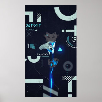Poster Connor Cover - Detroit Devenir humain