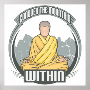 Poster Conquérir la montagne à l'intérieur