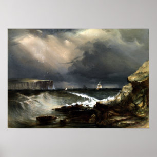 Poster Conrad Martens Vue des têtes, Port Jackson