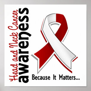 Poster Conscience 5 de cancer de la tête et du cou