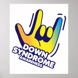 Poster Conscience de syndrome de Down