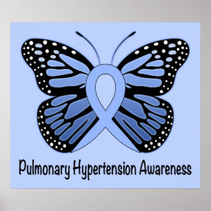 Poster Conscience pulmonaire d'hypertension