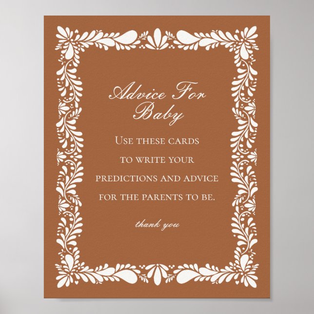 Poster Conseil de tuile Clay Talavera pour le jeu de Baby (Devant)