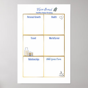 Poster Conseil de vision en pleine croissance