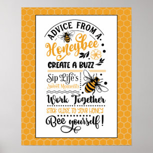 Poster Conseil d'une abeille