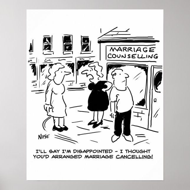 Poster Conseil matrimonial, pas annuler (Devant)