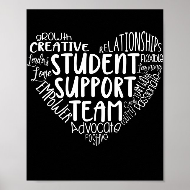Poster Conseiller de l'équipe de soutien aux étudiants Tr (Devant)