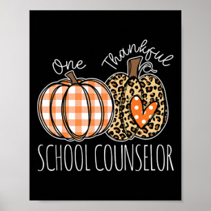 Poster Conseiller d'école reconnaissant Conseiller de Tha