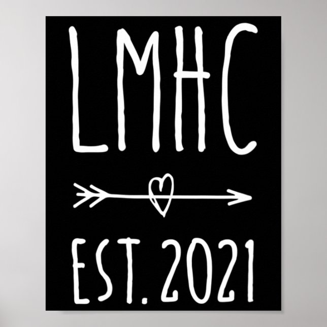 Poster Conseiller en santé mentale autorisé 2024 Graduati (Devant)