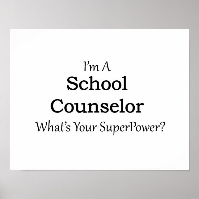 Poster Conseiller scolaire (Devant)