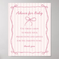 Conseils pour le jeu de Baby shower Coquette rose