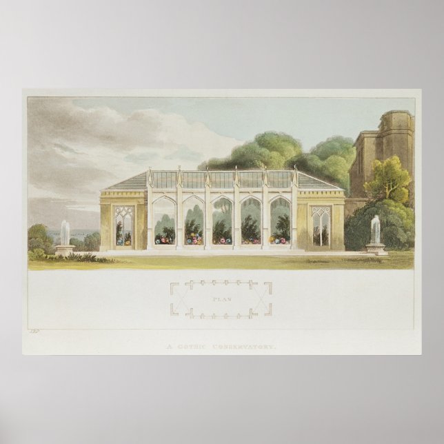 Poster Conservatoire gothique, 1832 (Devant)