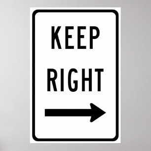 Poster Conserver le bon signe