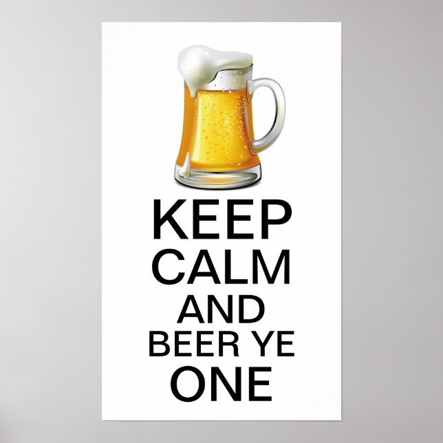 Poster Conserver le calme par SRF (Devant)