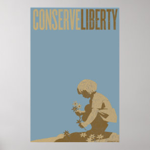 Poster Conservez la copie de liberté