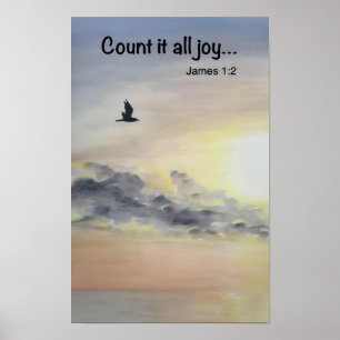 Poster Considérez-le comme une joie totale