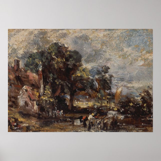 Poster Constable - Esquisse Pour Le Haywain (Devant)