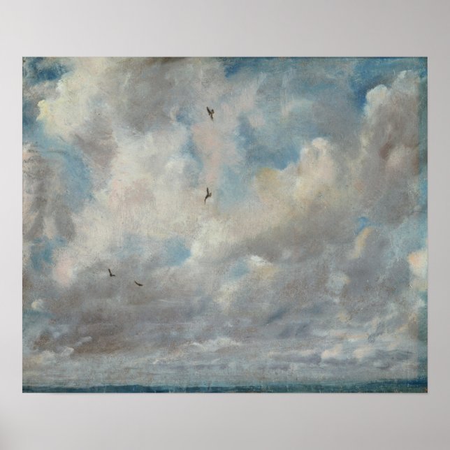 Poster Constable - Étude Cloud (Devant)